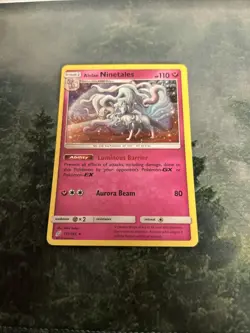Alolan Ninetales 145/236 - Cosmic Eclipse - Holo Rare - Pokemon TCG - NM - Image 1