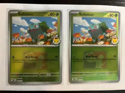2025 Pokemon Bulbasaur Pokemon Day Play Promo Lot. 001/132. - Image 3