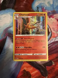 Charizard 010/078 Pokemon GO Holo NM - Image 1