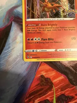 Charizard 010/078 Pokemon GO Holo NM - Image 5