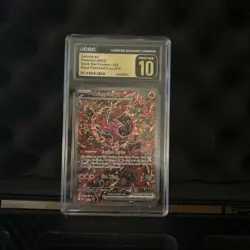 🔥 CGC Pristine 10 Oricorio EX 024 Black Star Promo EN Pokemon Phantasmal Flames - Image 1