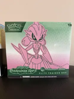 Pokemon Paradox Rift Elite Trainer Box Pokemon Center Exclusive Set of 2 + Mat - Image 3