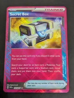 Pokemon Secret Box 163/167 Twilight Masquerade Ace Spec Holo Rare - Image 1
