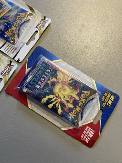 Lot of 3 Pokemon TCG Silver Tempest Booster Pack Foil + 2 Blister Pack Promo New - Image 4
