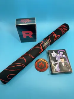Pokemon Team Rockets Moltress Playmat & Accessories - Image 2
