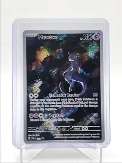 MEWTWO 2023 POKEMON SCARLET & VIOLET BLACK STAR PROMO #052 Q4320 - Image 1