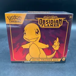 Pokemon TCG Scarlet & Violet Obsidian Flames Elite Trainer Box SEALED - Image 1