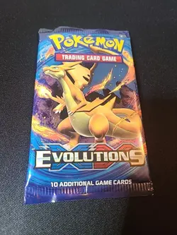 Sealed Booster Pack - XY Evolutions - POKEMON 2016 -unopened - Charizard artwork - Image 1