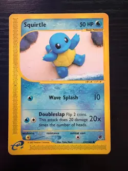 Squirtle 131/165 - Pokemon Expedition, near mint - Image 1