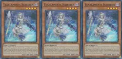 3x Tearlaments Scheiren | POTE-EN014 | SR | 1st Ed | NM | YuGiOh - Image 1