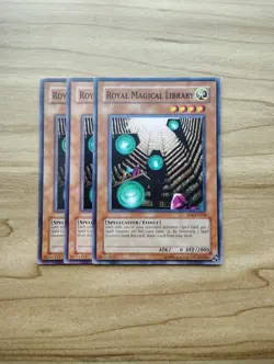 Yu-Gi-Oh! - Royal Magical Library 3X - Complete Playset - Image 1