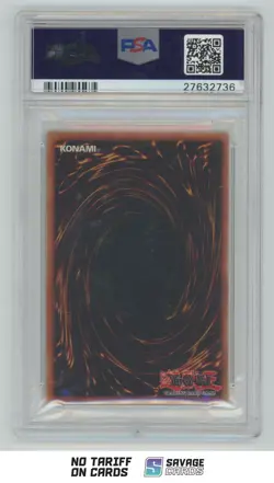 2002 Yu-Gi-Oh Legend/Blue Eyes 1st Edition Mammoth GraveYard PSA 10 #LOB-009 - Image 2