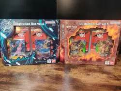 Bandai One Piece Card Game Illustration Box Vol. 5 And Vol.6 (Set Of 2) - Image 1
