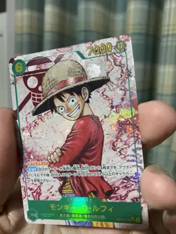 Monkey.D.Luffy OP13-118 SEC Parallel Alt Carrying On His Will One Piece TCG NM! - Image 5