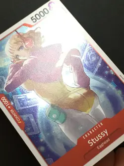 One Piece Stussy ST21-006/33 Starter Deck 21 EX Gear 5 English Foil NM - Image 2