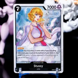 Stussy EB03-043 RARE One Piece TCG Heroines Edition English NM - Image 1