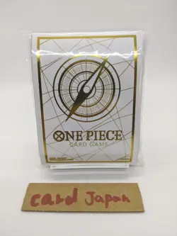 One Piece Card Game Official TCG White & Standard Gold 70 Sleeves - Image 1