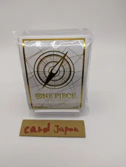 One Piece Card Game Official TCG White & Standard Gold 70 Sleeves - Image 2