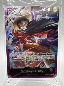 One Piece TCG | Monkey.D.Luffy | Sound Loader Vol. 1 | Promo | Leader | OP05-060 - Image 3