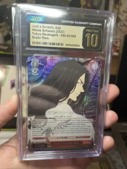 Weiss Schwarz Tokyo Revengers Just A Scratch Baji TRV/S92-E039 SR English CGC 10 - Image 5