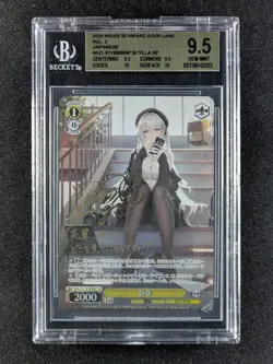 2025 Weiss Schwarz SCYLLA S119-008SP Azur Lane Vol. 2 Foil & Signed JPN BGS 9.5 - Image 1