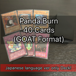 Panda Burn Retro (Goat Format) Japanese only Deck Yu-Gi-Oh card fym0-14 - Image 1