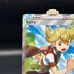 Barry - 167/172 - Pokemon Brilliant Stars Sword Shield Full Art Rare Card NM - Image 3