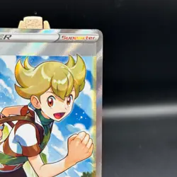 Barry - 167/172 - Pokemon Brilliant Stars Sword Shield Full Art Rare Card NM - Image 4