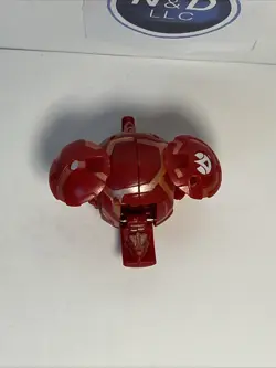 Bakugan Battle Brawlers Pyrus Saurus 400G B1 Classic Rare Open Core W/ Card RARE - Image 3