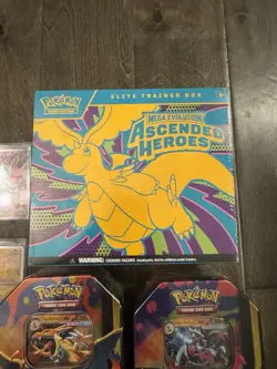 Ascended Heroes ETB Elite Trainer Box Charizard XY Tins (Set of 2) BONUS CARDS ! - Image 2
