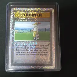 Pokemon Breeder Legendary Collection Holo Rare Trainer Card Wizards of the Coast - Image 1