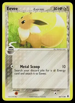 Pokemon Card - Eevee Delta Species 68/113 Common - Image 1