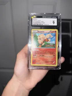 RARE Arcanine Next Destinies Staff Prerelease Promo CGC 9 Holo Pokemon Card - Image 1