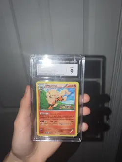 RARE Arcanine Next Destinies Staff Prerelease Promo CGC 9 Holo Pokemon Card - Image 3