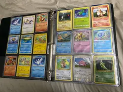 Pokemon TCG Pokemon Card Binder Collection Mixed Lot 100 Cards Includes Binder - Image 2