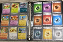 Pokemon TCG Pokemon Card Binder Collection Mixed Lot 100 Cards Includes Binder - Image 5