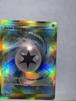 Pokemon Draw Energy 271/236 Special Energy Holo English 2019 Card - NM - Image 1