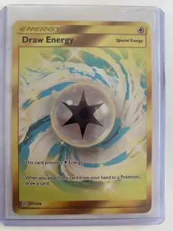 Pokemon Draw Energy 271/236 Special Energy Holo English 2019 Card - NM - Image 4