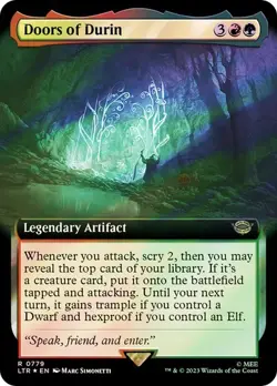 MTG - Doors of Durin - Surge Foil - Lord of the Rings - Magic the Gathering - Image 1