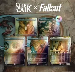 Secret Lair x Fallout: Greet the Dog Foil Edition​ - Image 1