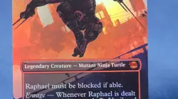 FOIL RAPHAEL, NINJA DESTROYER (BORDERLESS) (218) Teenage Mutant Ninja Turtles TM - Image 4