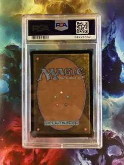 Magic: The Gathering Swamp Guru Promo 1999 PSA 8 - Image 2