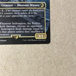 Indoraptor, the Perfect Hybrid (Borderless) Regular R0015 MTG(REX) - Image 5