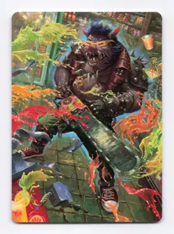 Bebop, Porcine Punk 52/54 MTG Art Series: Teenage Mutant Ninja Turtles (ASTMT) - Image 1
