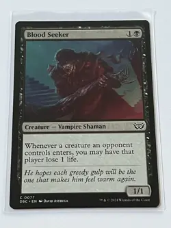 Blood Seeker 77 MTG Duskmourn Commander 2024 Mint - 9.0 + Non Foil - Image 2
