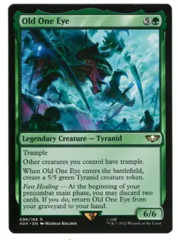 MTG Old One Eye Universe Beyond Warhammer 40k Magic The Gathering TCG - Image 1