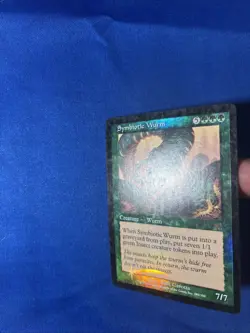 1x FOIL SYMBIOTIC WURM x1 LP- Onslaught MtG Magic fast shipping - Image 3