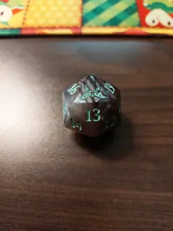 MTG Duskmourn: House of Horror Oversized Bundle Dice Spindown D20 Life Tracker - Image 2