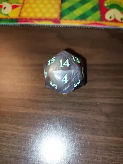MTG Duskmourn: House of Horror Oversized Bundle Dice Spindown D20 Life Tracker - Image 4