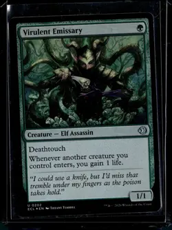 Virulent Emissary - 202 - Foil - ECL - NM - MTG Magic the Gathering - Image 1